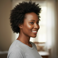 make her look at the camera